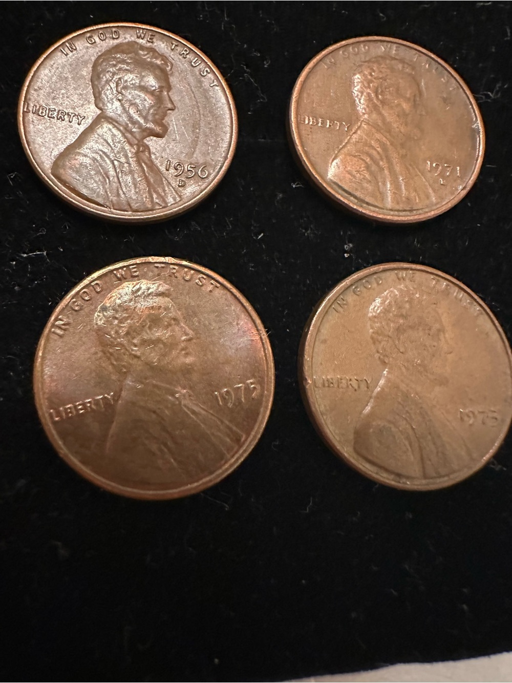 4 wheat pennies - Picture 4 of 4